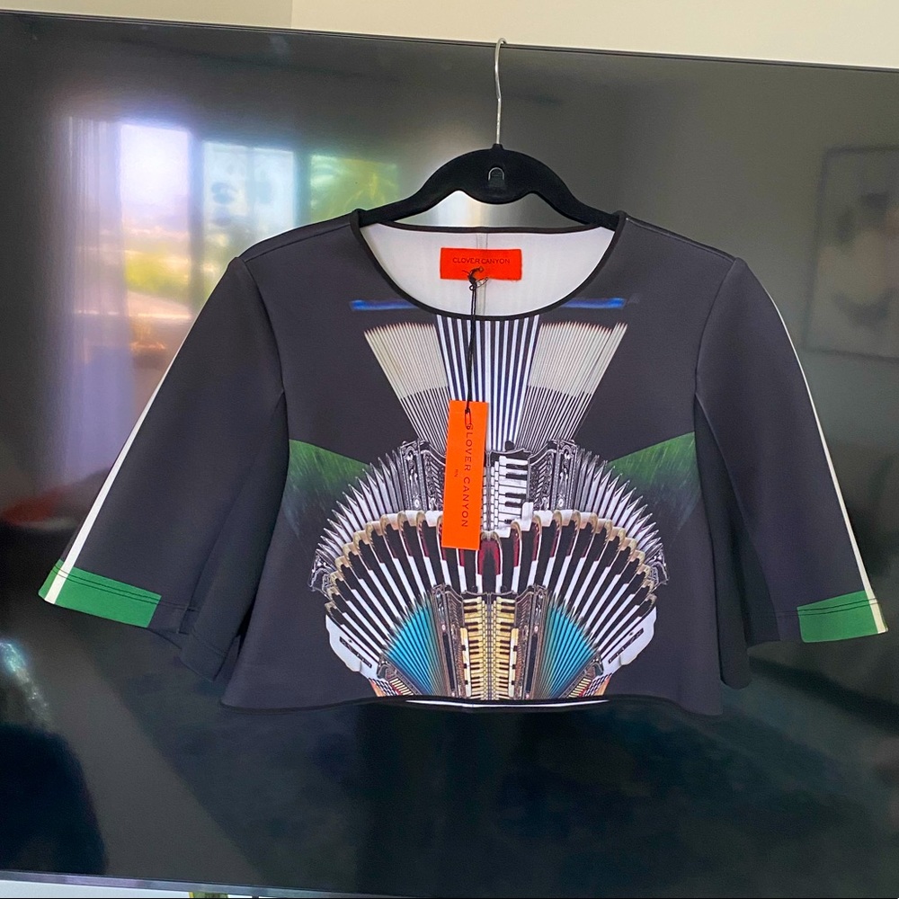 Brand new Clover Canyon crop top